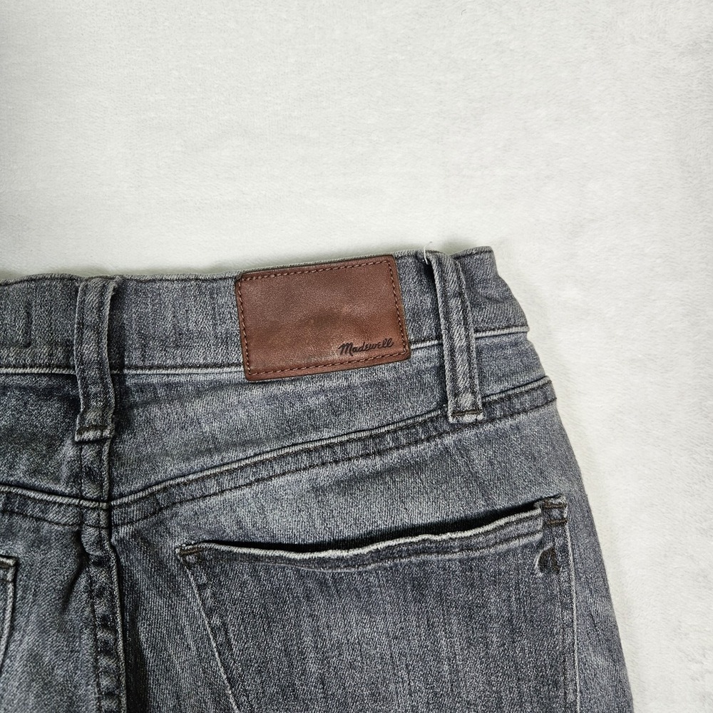 Madewell Jeans Womens Size 25 Gray 9" High Riser Skinny Skinny Denim - Picture 5 of 10